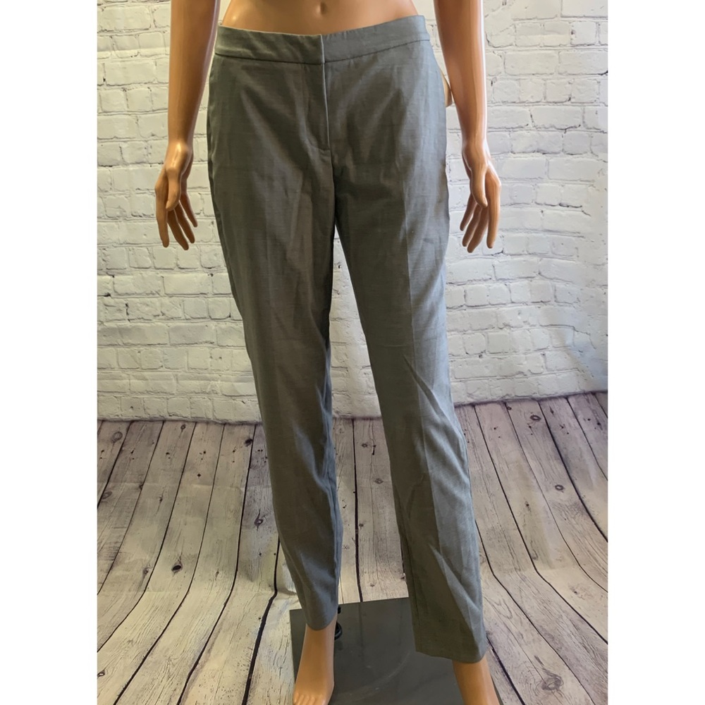 H & M NWT Straight leg Fit Gray Suit Pants size 6